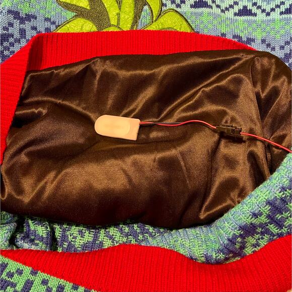 Jolly Sweaters Flamingo LED Christmas Crewneck Sweater - Picture 5 of 7